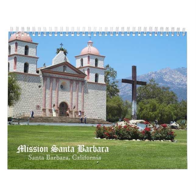 Calendrier Mural Mission Santa Barbara (Protection)