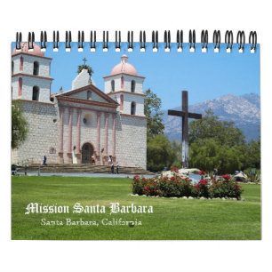 Calendrier Mural Mission Santa Barbara