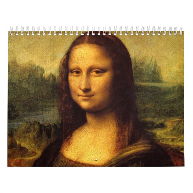 Calendrier Mural Mona Lisa (Protection)