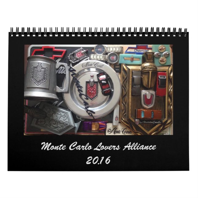 Calendrier Mural Monte Carlo Lovers Alliance FB Group 2016 Calendri (Protection)
