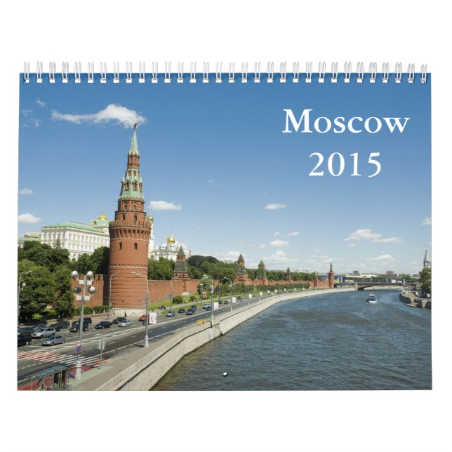 Calendrier Mural Moscou (Protection)