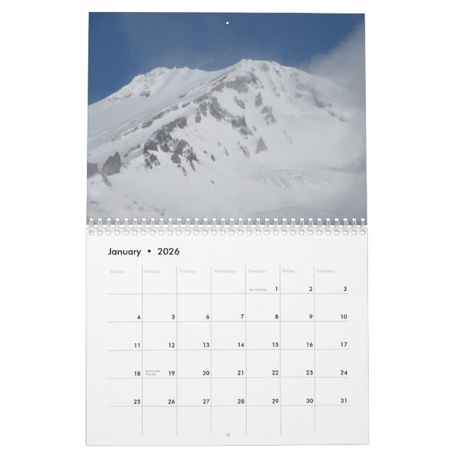 Calendrier Mural Mt. Shasta 2011Calendar (Jan 2026)