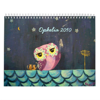 Calendrier Mural Ophélie 2010