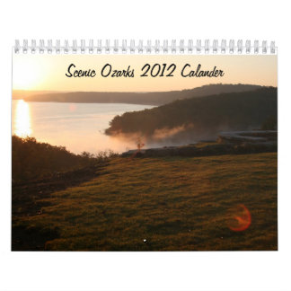 Calendrier Mural Ozarks pittoresque Calander 2012