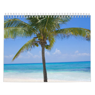 Calendrier Mural Palmier des Bahamas