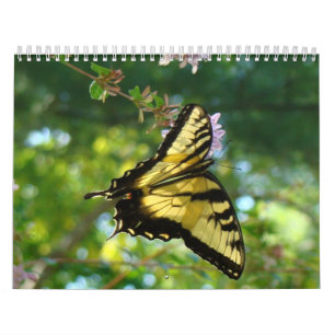 Calendrier Mural Papillons et fleurs