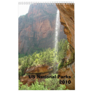 Calendrier Mural Parcs nationaux 2010 des USA