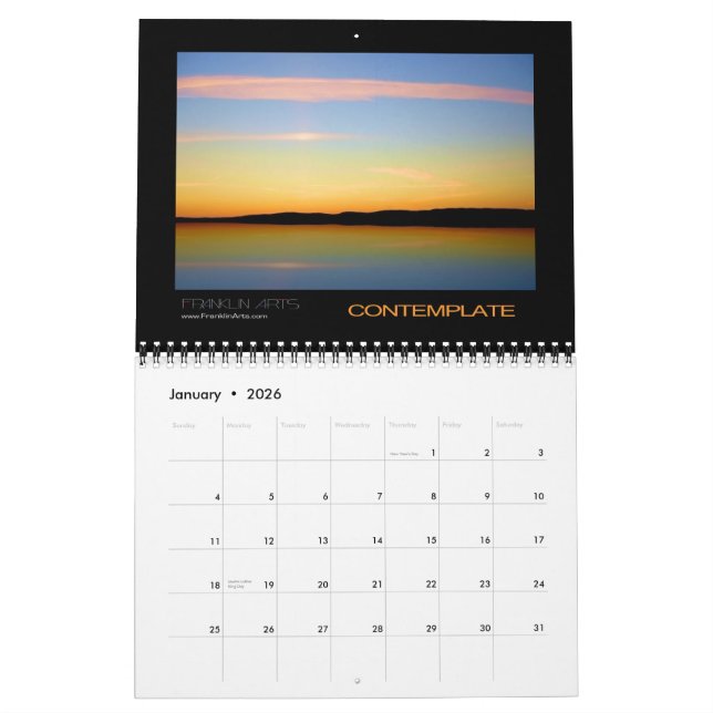 Calendrier Mural Paysages 2010 (Jan 2026)