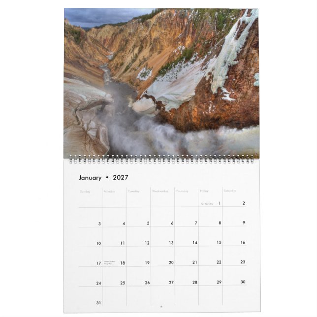 Calendrier Mural Paysages 2012 (Jan 2027)