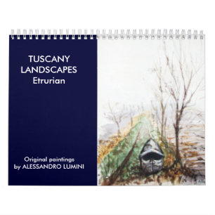 Calendrier Mural PAYSAGES TOSCANES Etrurian 2016