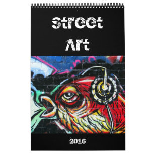 Calendrier Mural photographie d'art urbain 2016