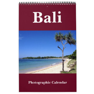 Calendrier Mural photographie de Bali