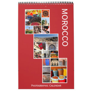 Calendrier Mural photographie du maroc