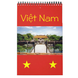 Calendrier Mural photographie vietnam