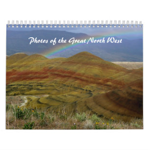 Calendrier Mural Photos du grand nord-ouest