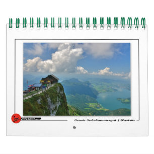Calendrier Mural Pittoresque Salzkammergut