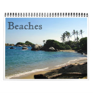 Calendrier Mural plages 2026