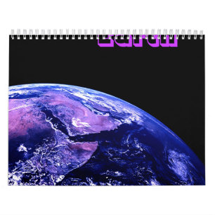 Calendrier Mural Planète Terre de l'univers