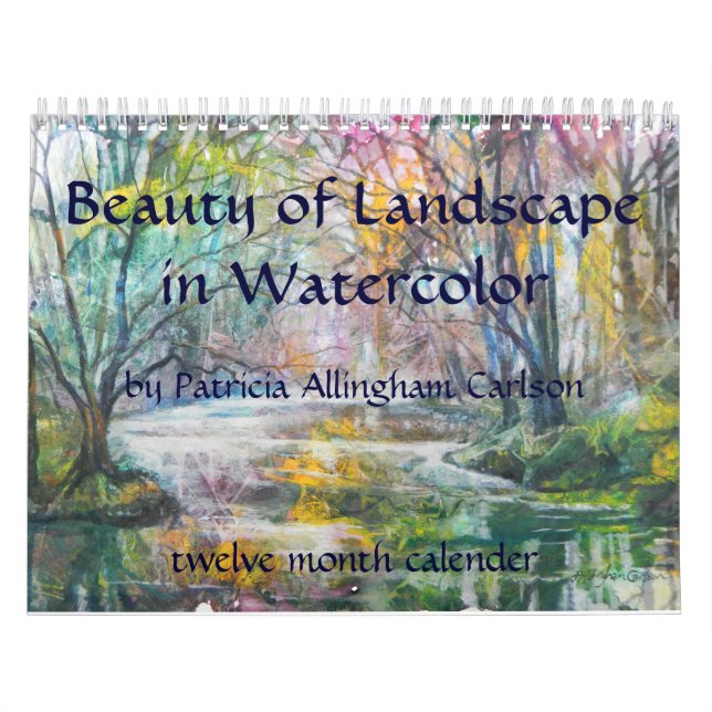 Calendrier Mural PMACarlson Beauté du paysage Calender (Protection)