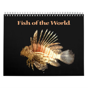 Calendrier Mural Poisson du monde