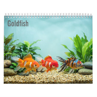 Calendrier mural Poisson rouge 2027