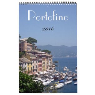 Calendrier Mural portofino Italie 2016