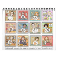 Calendrier mural professionnel vétérinaire 2011