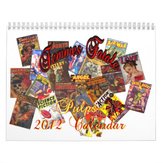 Calendrier Mural Pulpe 2012 de Femmes Fatale