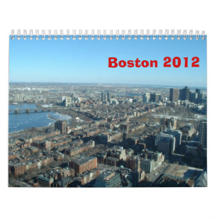 Calendrier Mural Quatre saisons à Boston - 2012