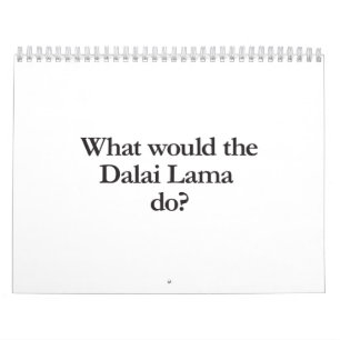 Calendrier Mural que ferait le dalaï-lama