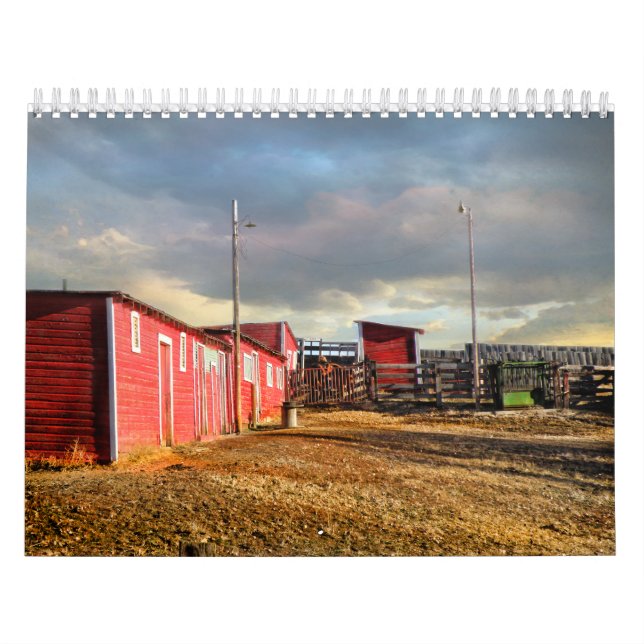 Calendrier Mural Ranch du Montana (Protection)