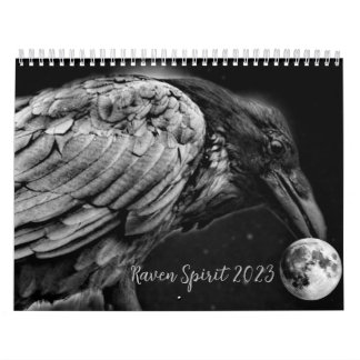 Calendrier mural Raven Spirit 2023