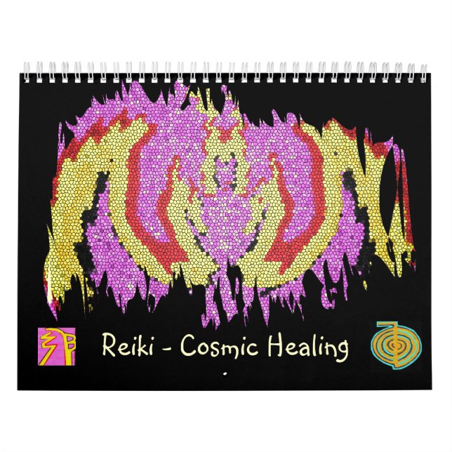 Calendrier Mural Reiki - guérison cosmique par Navin Joshi (Protection)