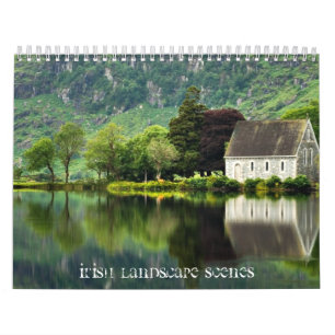 Calendrier Mural Scènes de Lanscape d'Irlandais