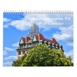 Calendrier mural Scranton PA Extraordinaire