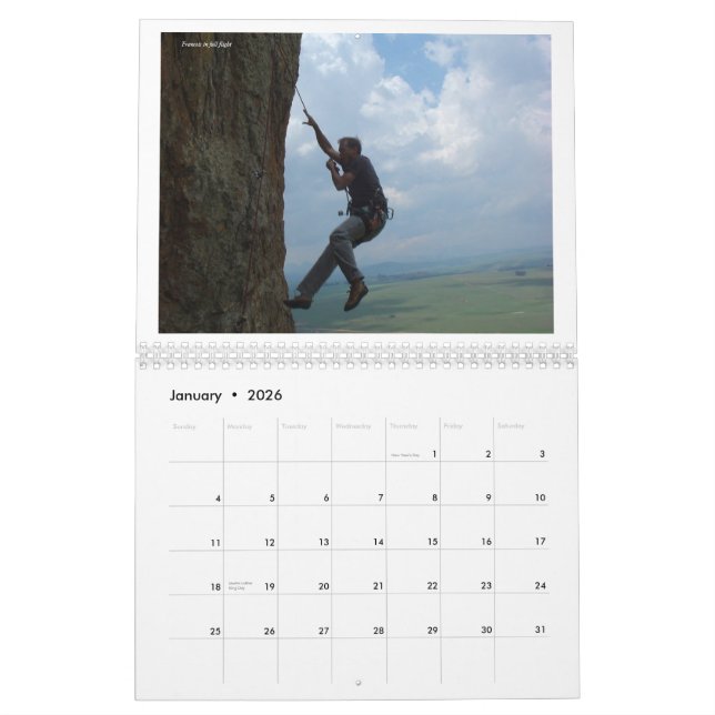 Calendrier Mural ShutUpAndClimb 2008 (Jan 2026)