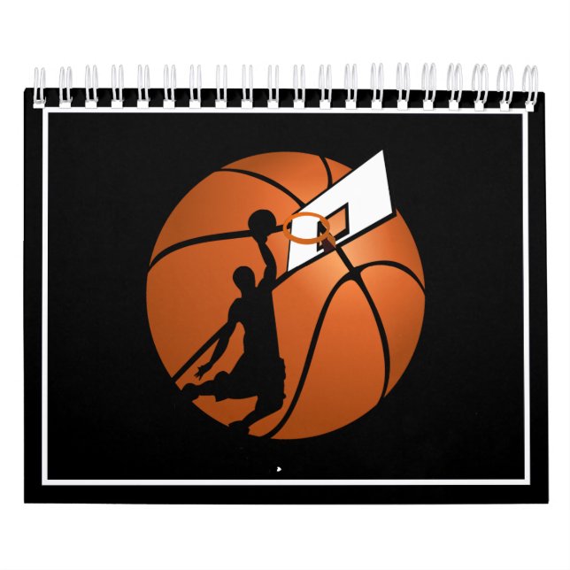 Calendrier Mural Slam Dunk Basketball (Protection)