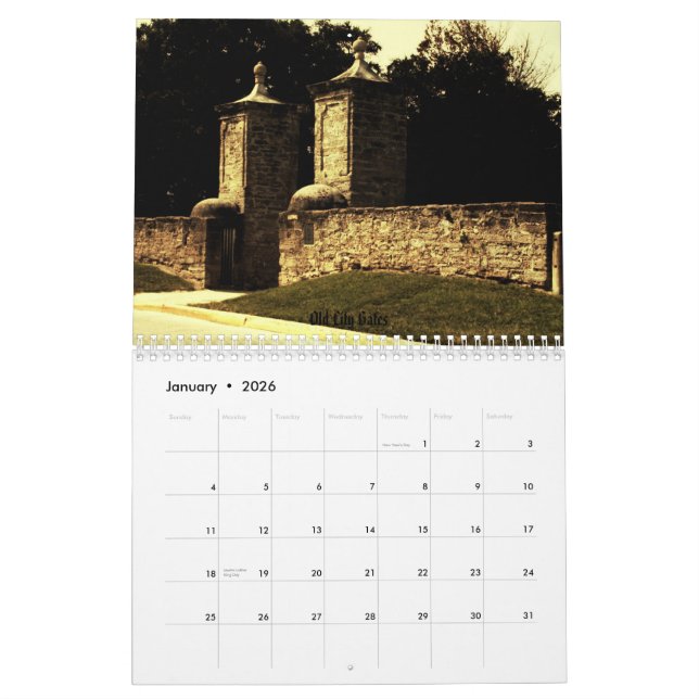 Calendrier Mural St Augustine 2010 (Jan 2026)