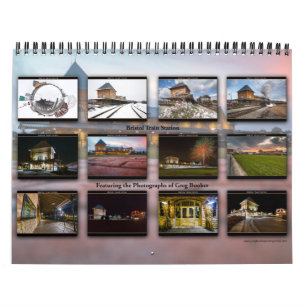 Calendrier Mural Station de train de Bristol