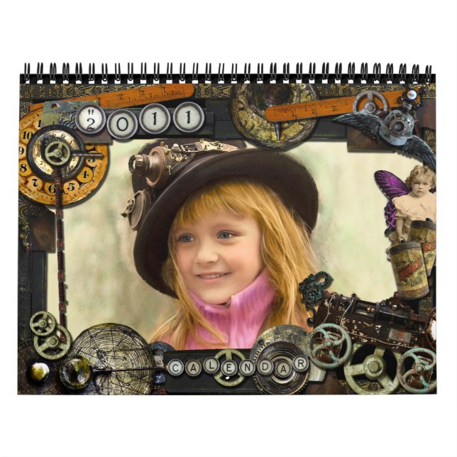 Calendrier Mural Steampunk (calendrier) (Protection)