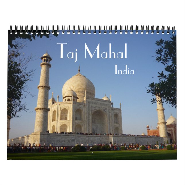 Calendrier Mural taj mahal 2026 (Protection)