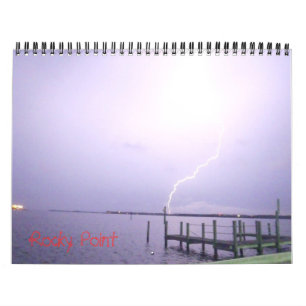 Calendrier Mural Tampa Bay, orages de la Floride