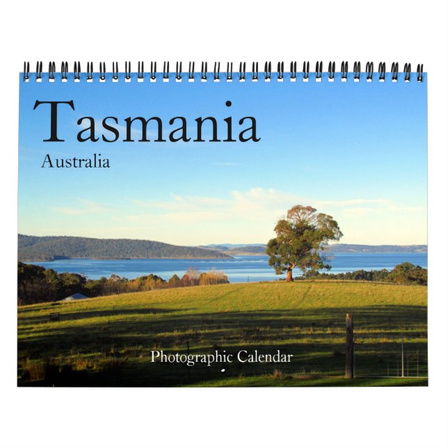 Calendrier Mural tasmanie 2025 (Protection)