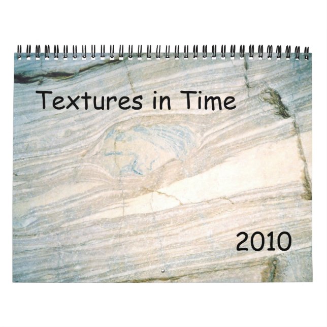 Calendrier Mural Textures à temps 2010 (Protection)