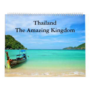 Calendrier Mural Thaïlande Extraordinaire - Royaume Extraordinaire