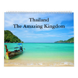 Calendrier Mural Thaïlande - Royaume Extraordinaire