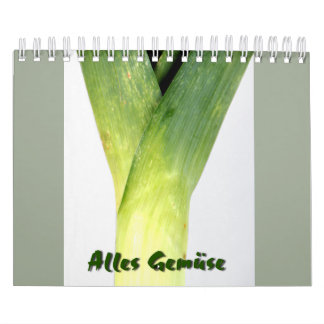 Calendrier Mural Tous les légumes