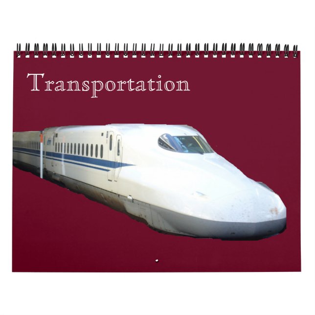 Calendrier Mural transport 2025 (Protection)