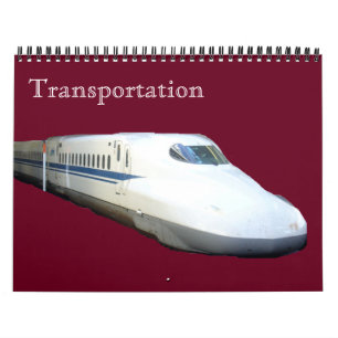 Calendrier Mural transport 2027
