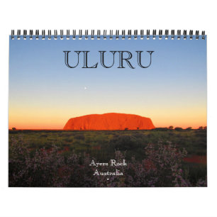 Calendrier Mural uluru australie 2027